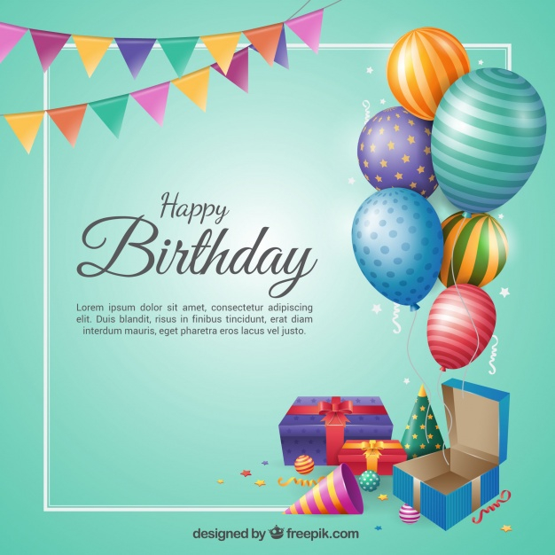 Foldable Free Printable Birthday Card