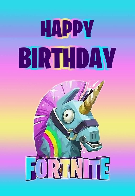 Fortnite Birthday Card Printable Printable Word Searches