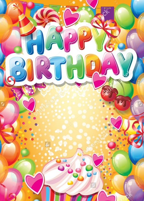 FREE 21 Birthday Card Templates In PSD Vector EPS