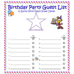 FREE 8 Guest List Samples In PDF MS Word Excel