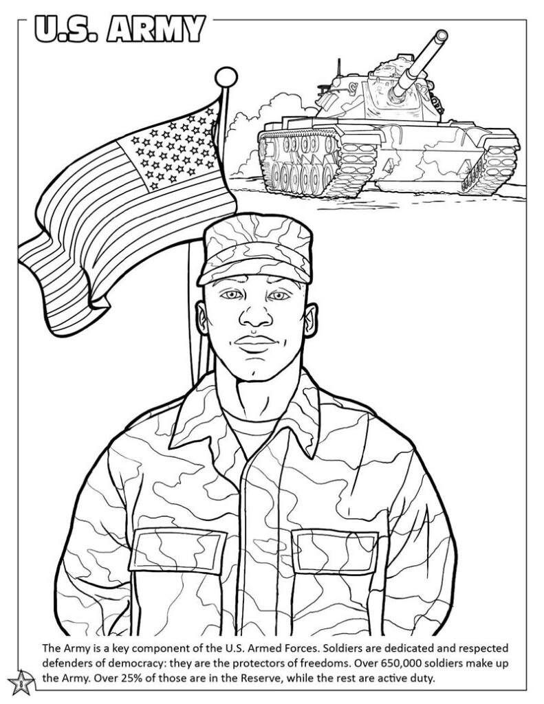 Free Army Coloring Pages At GetColorings Free Printable Colorings 