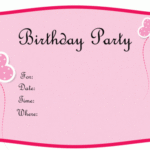 Free Birthday Invitation Templates Online Printable Birthday Cards