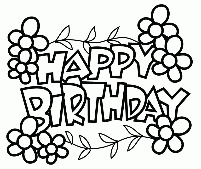 Free Coloring Pages Birthday Card For Boy Download Free Coloring Pages 