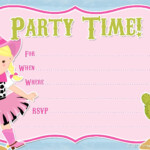 Free Cowgirl Birthday Invitation Templates Printable Templates