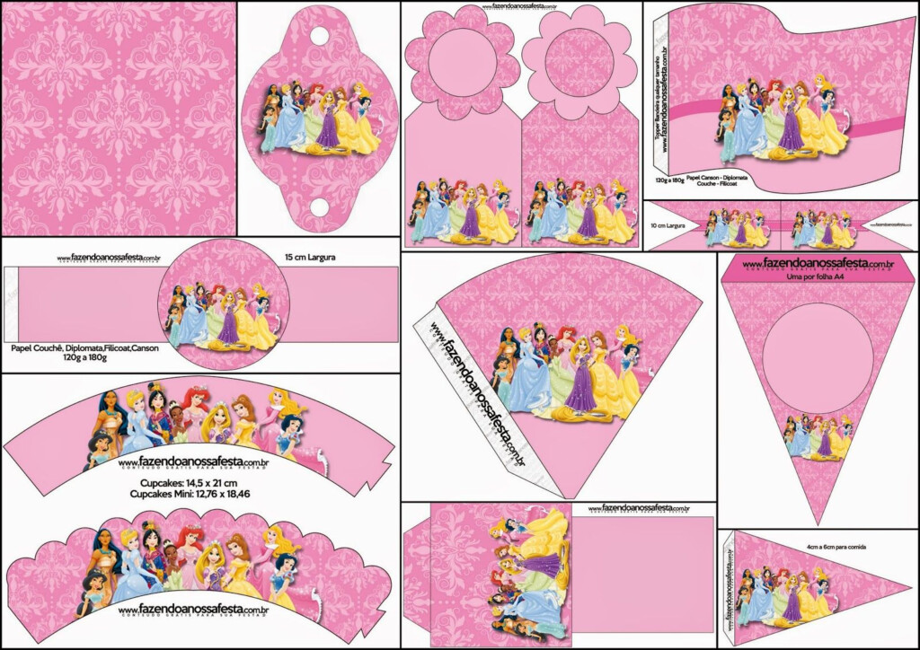 Free Disney Princess Party Printables PRINTABLE TEMPLATES