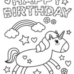 Free Easy To Print Happy Birthday Coloring Pages Happy Birthday