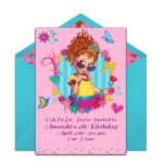 Free Fancy Nancy Fantastique Invitations Fancy Nancy Fancy Nancy