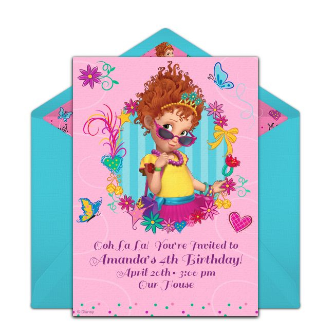 Free Fancy Nancy Fantastique Invitations Fancy Nancy Fancy Nancy 