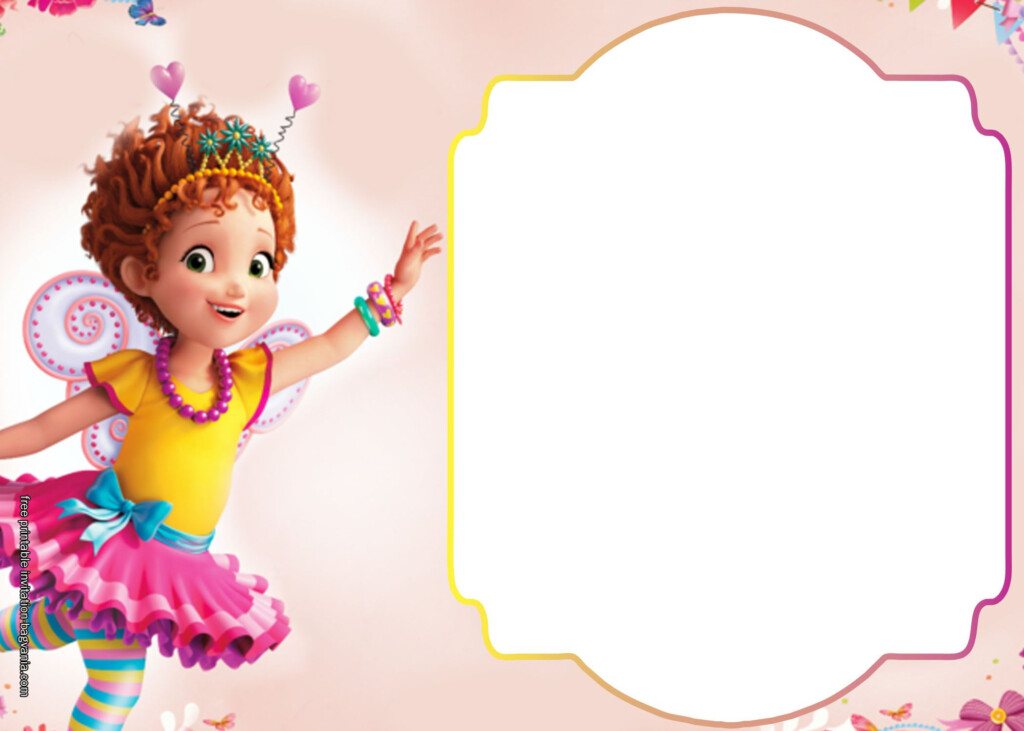 FREE Fancy Nancy Invitation Templates With Images Fancy Nancy 