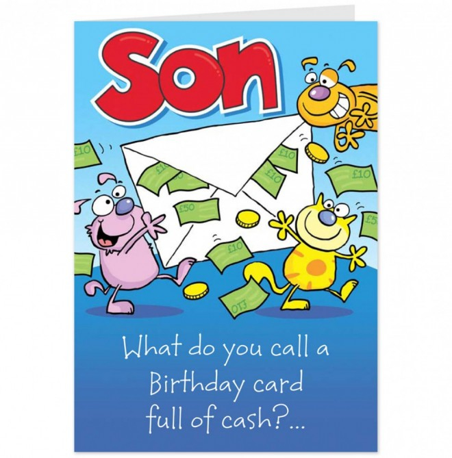 Free Funny Birthday Wishes For Son Bitrhday Gallery