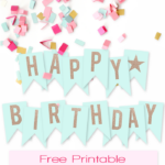 Free Happy Birthday Cake Banner Printable Pdf PRINTABLE TEMPLATES