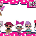 FREE LOL Surprise Dolls Invitation Templates FREE Printable Birthday