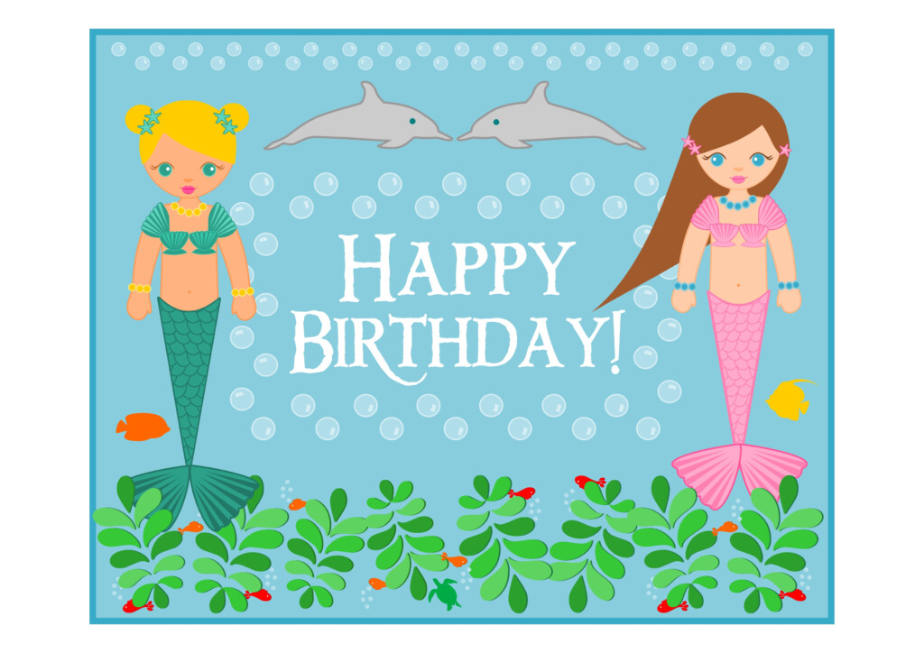 FREE Mermaid Birthday Party Printables Catch My Party