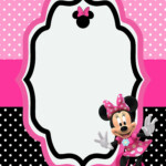 FREE Minnie Mouse Pink Birthday Invitation Templates Minnie Mouse