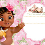 Free Moana Birthday Invitation Template Download Hundreds FREE