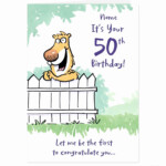 Free Printable 50Th Birthday Cards Funny Free Printable