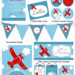 Free Printable Airplane Birthday Party Decorations PRINTABLE TEMPLATES