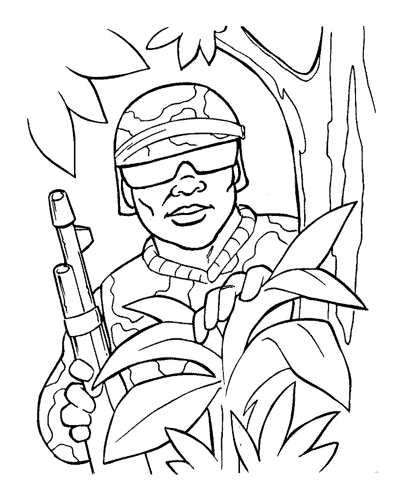 Free Printable Army Coloring Pages For Kids