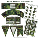 Free Printable Army Party Decorations Army Military