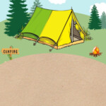 FREE Printable Backyard Camping Birthday Party Invit Backyard