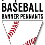 Free Printable Baseball Banner baseball Party Decorations Paper