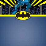 FREE Printable Batman Birthday Party Invitation Templates Batman