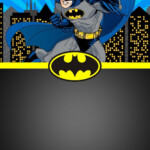 FREE Printable Batman Birthday Party Invitation Templates FREE