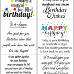 Free Printable Birthday Card Sayings Moksliukesgeras