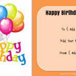 Free Printable Birthday Cards