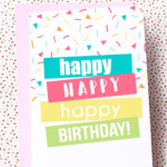 FREE Printable Birthday Cards Free Printable Birthday Cards Happy