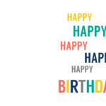 Free Printable Birthday Cards Paper Trail Design