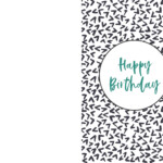 Free Printable Birthday Cards Paper Trail Design