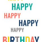 Free Printable Birthday Cards Paper Trail Design