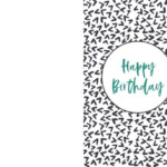 Free Printable Birthday Cards Paper Trail Design Free Printable