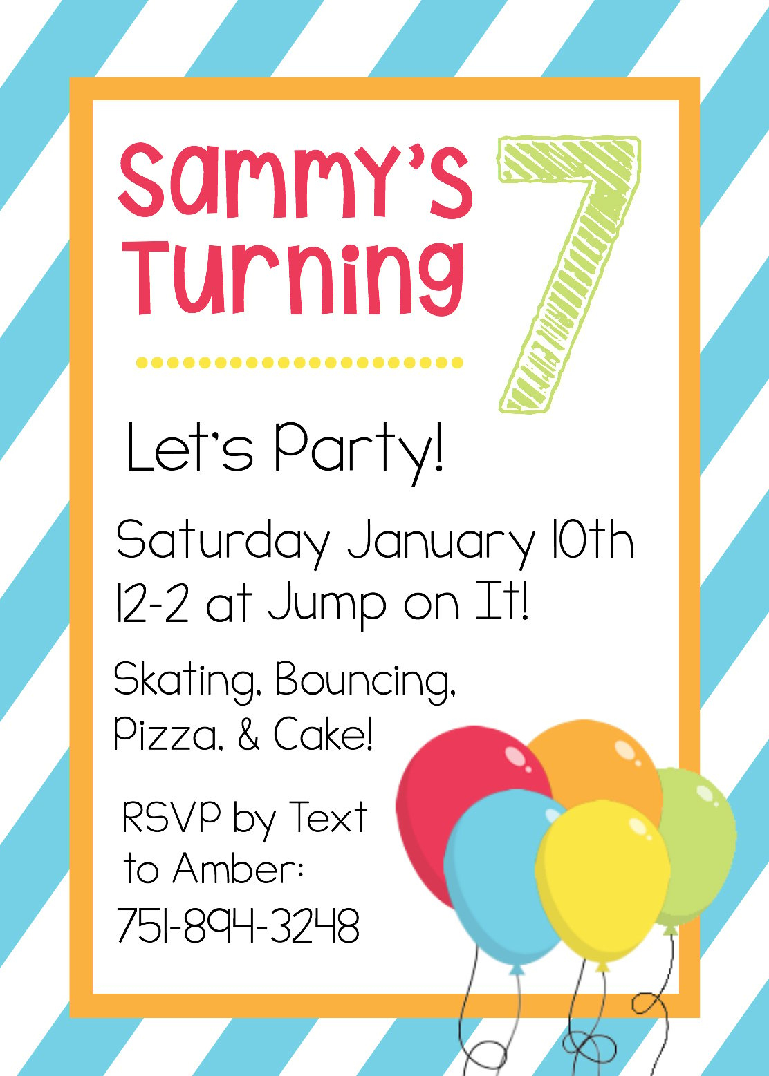 Free Printable Birthday Invitation Templates