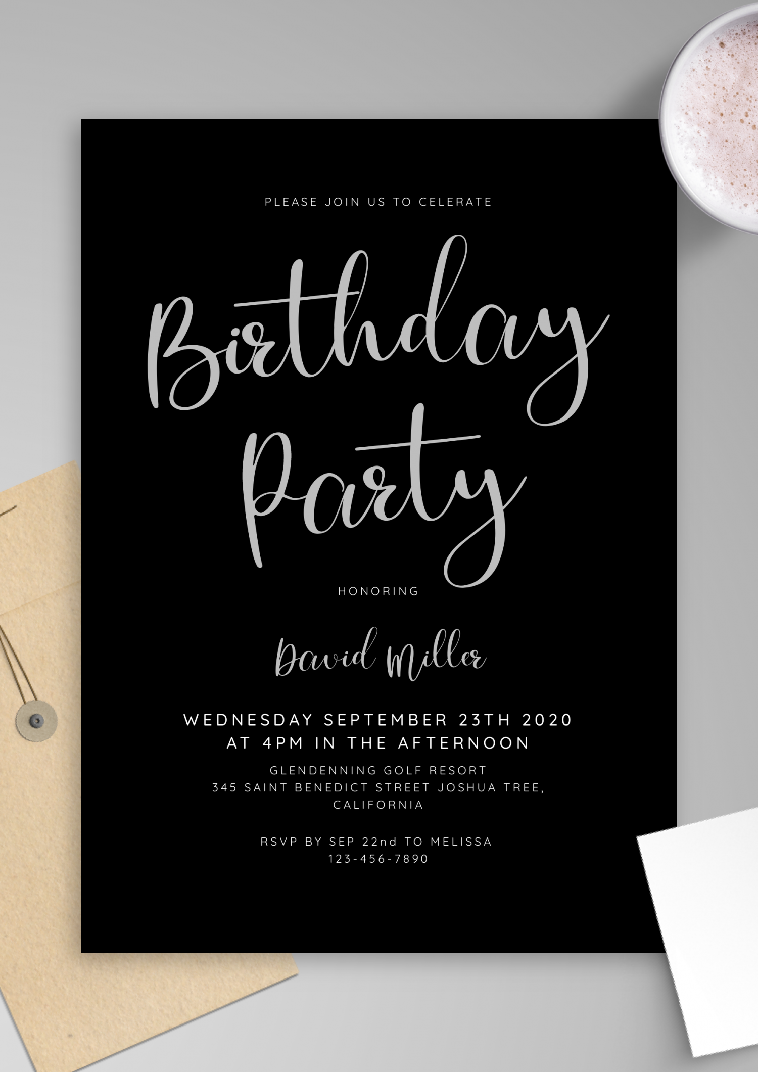 Free Printable Birthday Invitations For Him Printable Form Templates 