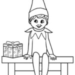 Free Printable Elf On The Shelf Coloring Pages Christmas Coloring