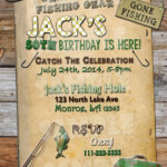 Free Printable Fishing Birthday Invitations Printable Word Searches