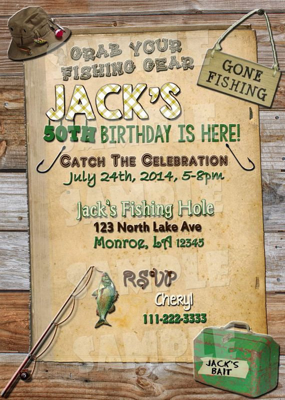 Free Printable Fishing Birthday Invitations Printable Word Searches