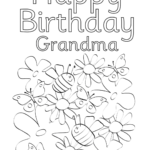 Free Printable Happy Birthday Grandma Cards Printable Birthday Cards