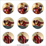 FREE PRINTABLE Iron Man Birthday Party Kits Templates Iron Man