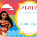 Free Printable Moana Birthday Invitation And Party Ideas FREE