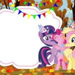 Free Printable My Little Pony Invitation Template FREE Printable