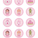 Free Printable Princess Birthday Cupcake Toppers Printable Party Kits