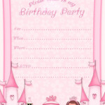 Free Printable Princess Birthday Party Invitations Printable Party Kits