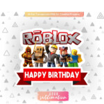 Free Printable Roblox Birthday Printable Word Searches