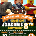 Free Printable Roblox Party Invitations FREE PRINTABLE TEMPLATES