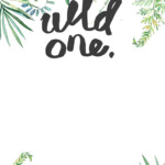 FREE Printable Wild ONE Invitation Templates FREE Invitation