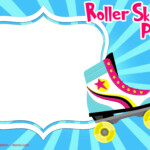 FREE Roller Skating Invitation Templates FREE Printable Birthday