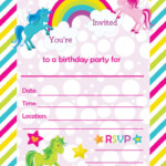 FREE Unicorn Baby Shower Invitation Templates FREE Printable Baby